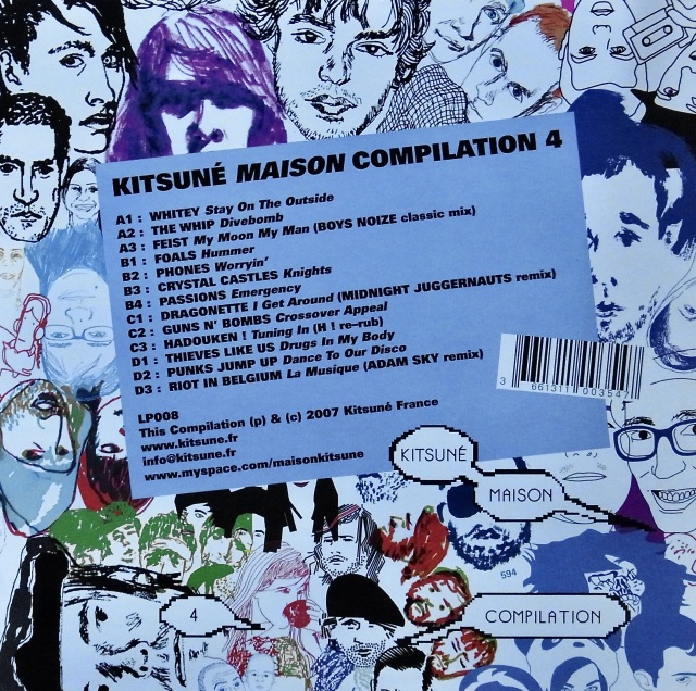4枚まとめ購入専用　Kitsune Maison Compilationレコード V.A. / Kitsune Maison Compilation 4