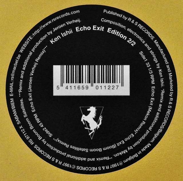 KEN ISHII / Echo Exit (Edition 2/2)