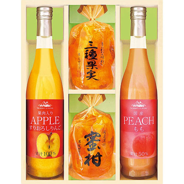 美食ファクトリー 果実のゼリー・フルーツ飲料セット