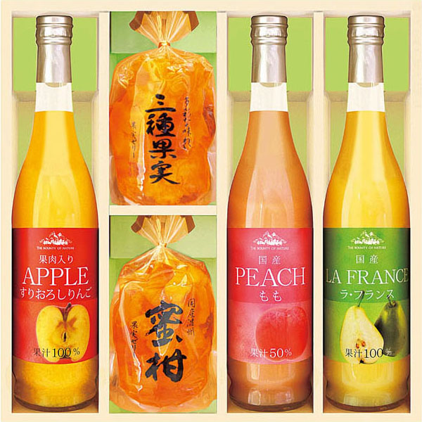 美食ファクトリー 果実のゼリー・フルーツ飲料セット