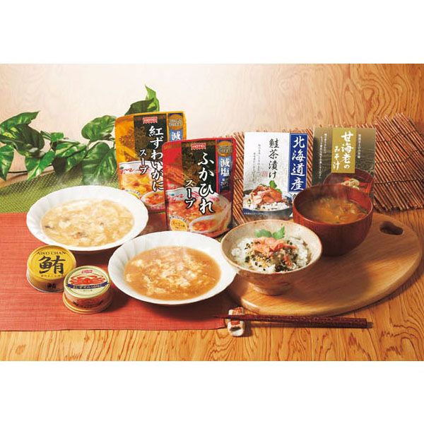 贅沢スープとお茶漬け・みそ汁詰合せ