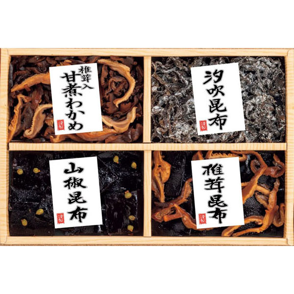 汐富有味 4品佃煮詰合せ(SO-15)