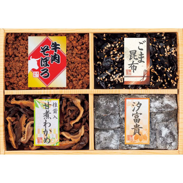 万味豊秀 4品佃煮詰合せ(B-15)