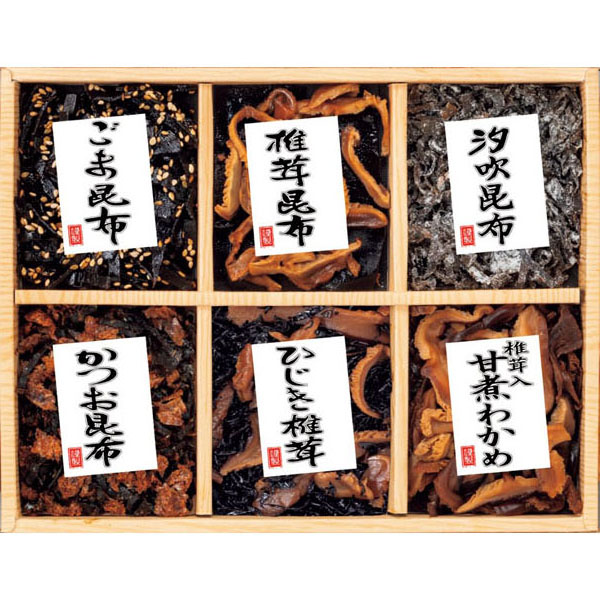 汐富有味 6品佃煮詰合せ(SO-20)