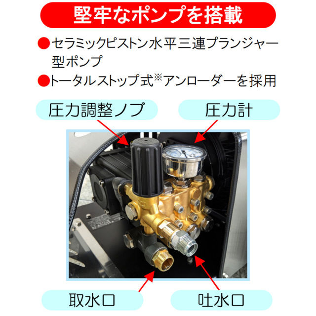 蔵王産業常温水高圧洗浄機 ZWC2015