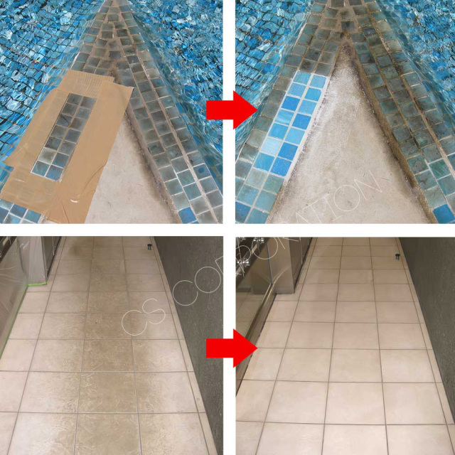 石材洗浄剤（酸性） ビートル施工事例