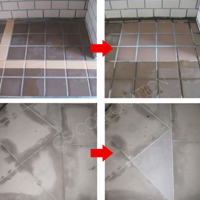 石材洗浄剤（酸性） ビートル施工事例