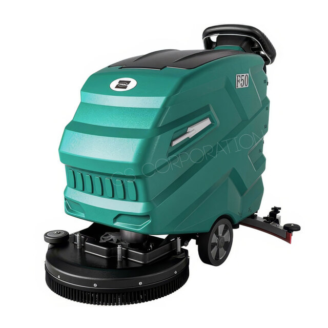 蔵王産業バッテリー駆動式自動床洗浄機　スクラブメイトF50