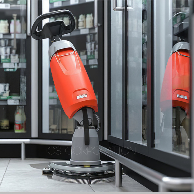 蔵王産業 次世代振動型床洗浄機 スクラブメイトB5