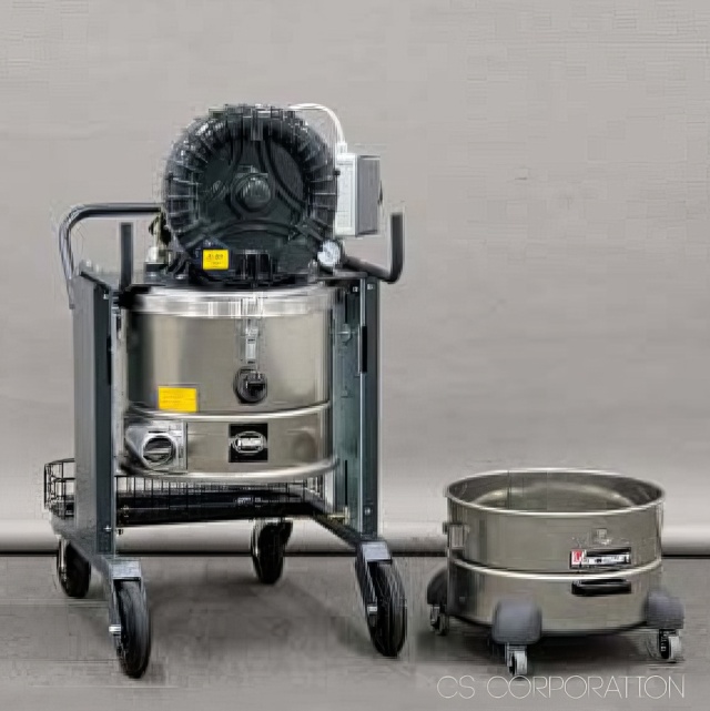 産業用乾湿両用強力バキュームクリーナー　バックマンITR3204