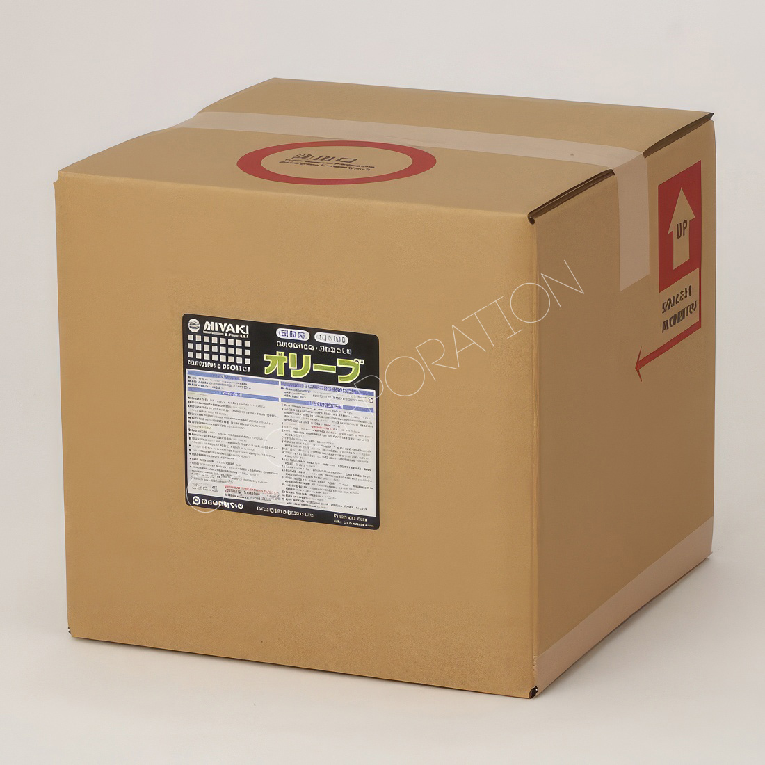 ミヤキ オリーブ（18L）【石材用油除去剤】