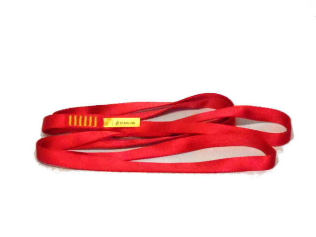 テープスリング ナイロン １２０ｃｍ（レッド） スターリン社