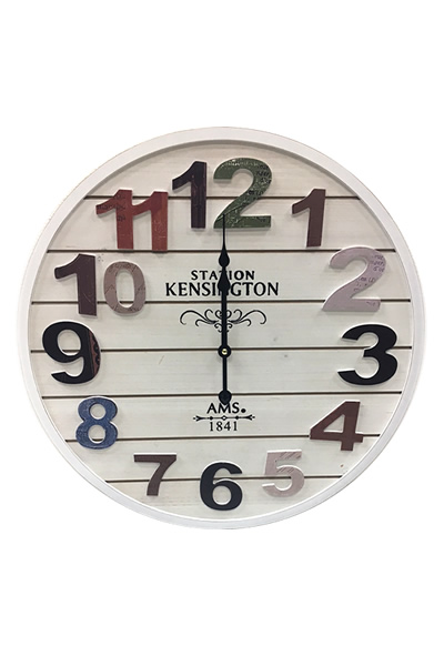 サイズ直径50cm大きめのおしゃれな復刻版英国ステーションクロック
