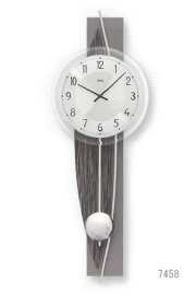 モダンなスタイリッシュなデザイン振り子掛け時計。全5色