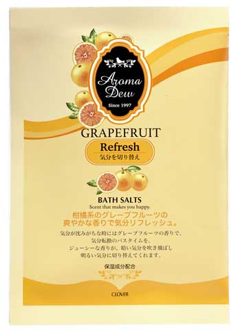アロマデュウ　バスソルト　グレープフルーツの香り