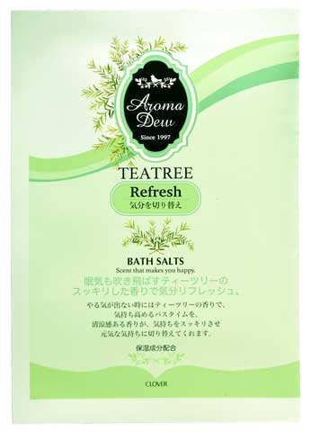 アロマデュウ　バスソルト　ティーツリーの香り