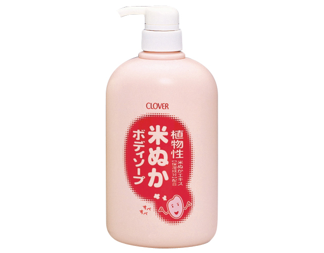 ナチュラル ボディソープ 米ぬか 800mL CNB-10K クロバー