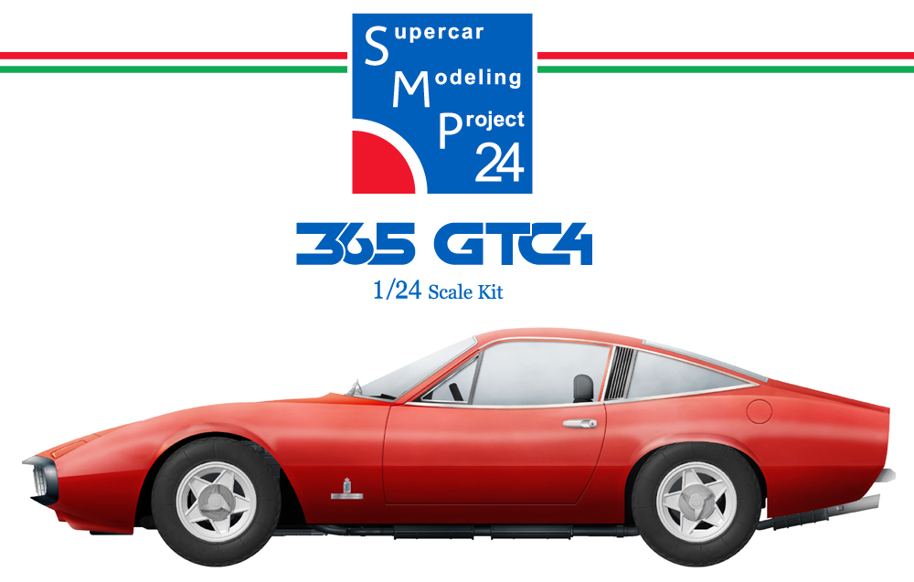 bkit031   365GTC/4 1/24scale Resinkit （SMP24）　