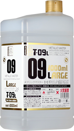 T-09L メタリックマスター【大】1000ml【ガイアノーツ T-09L 品番 ：86084】