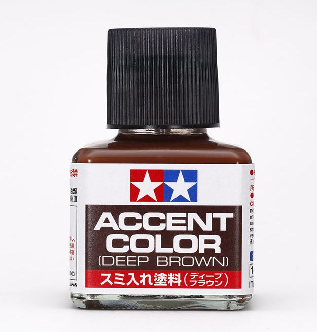 87132  スミ入れ塗料（ディープブラウン）  40mlビン入り　 【タミヤ】