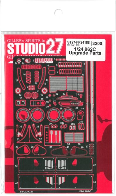 FP24188  1/24 962C Upgrade Parts  (H社1/24対応）