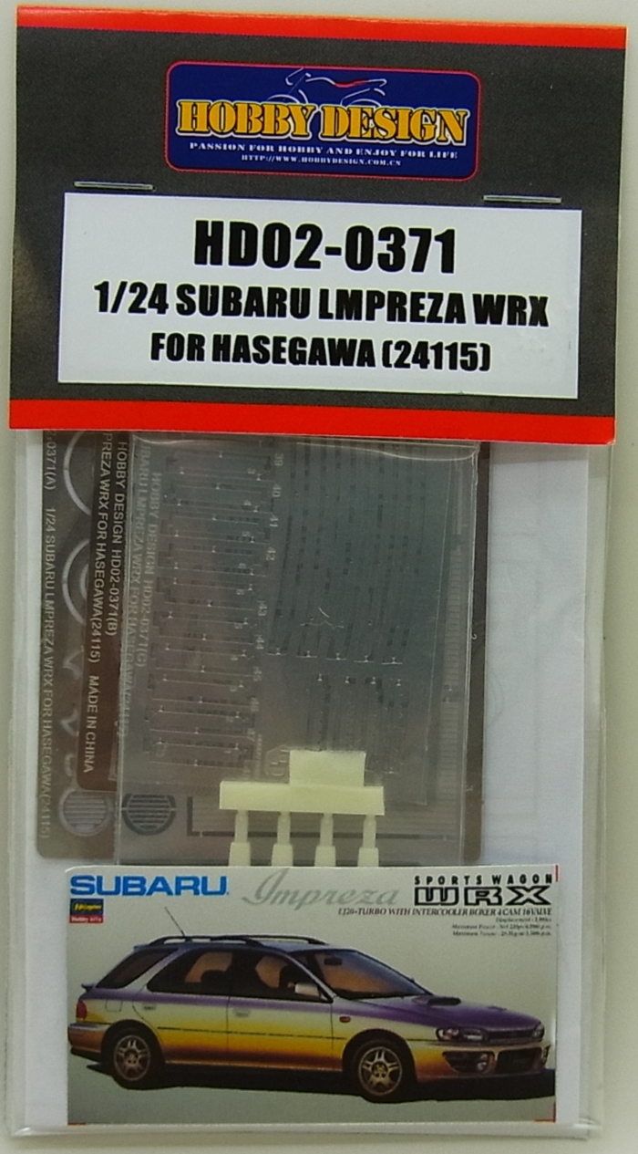 HD02-0371 1/24 SUBARU IMPREZA WRX (FOR HASEGAWA24115)