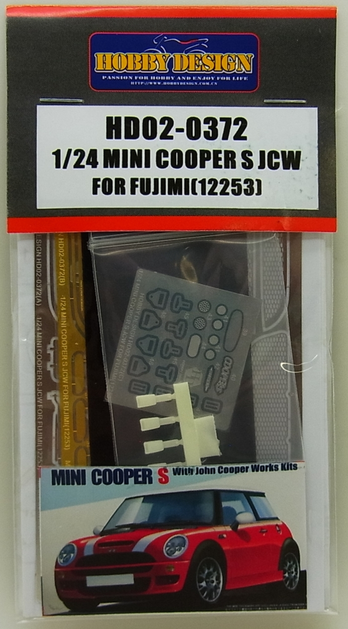 HD02-0372 1/24 MINI COOPER S JCW (FOR FUJIMI12253)