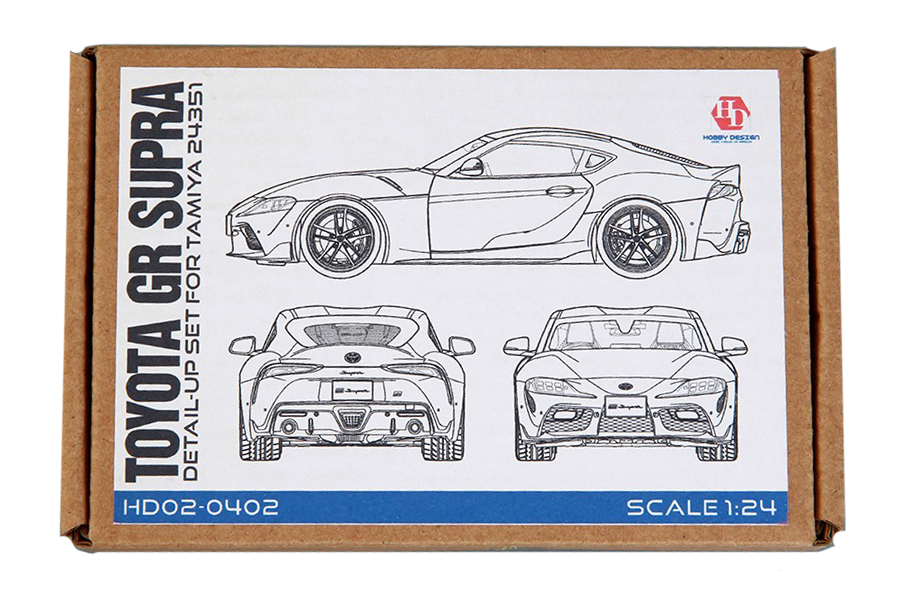 HD02-0402 TOYOTA GR SUPRA (DETAIL -UP SET TAMIYA24351）　　　 Hobbydesign