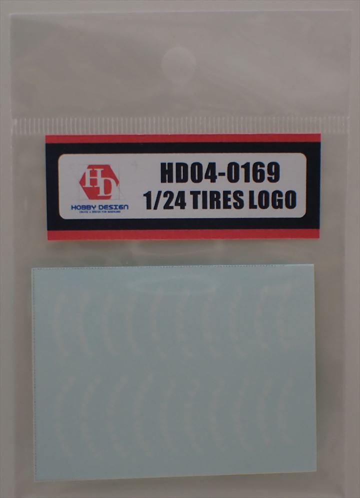 HD04-0169 1/24 TIRES LOGO　Hobbydesign