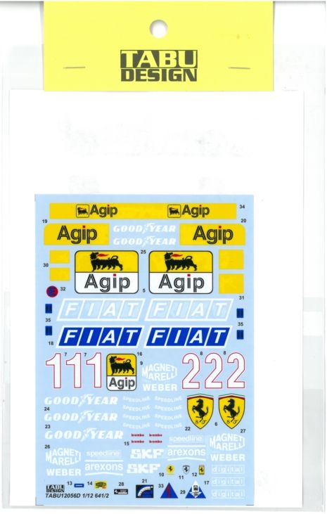 TABU12056  1/12 641/2 Fullsponsor (T社1/12対応）