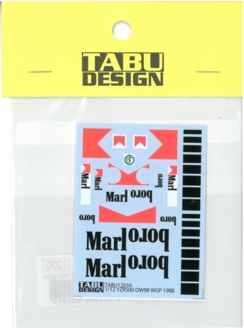 TABU12059  1/12 YZR500　OW WGP98　1988 option  (H社1/12対応)