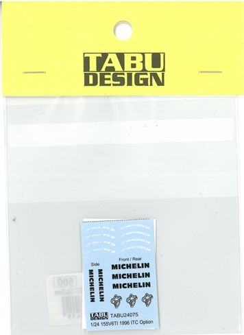 TABU24075　1/24  155V6TI　1996　ITC　Option　(T社1/24 対応）