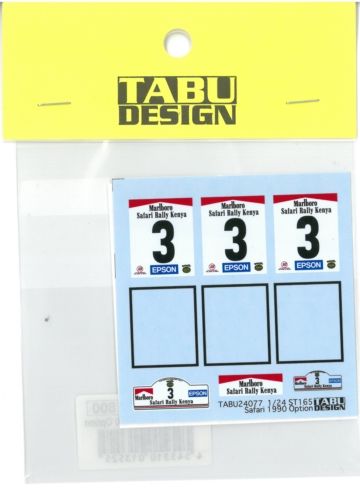 TABU24077 1/24 ST165 Safari 1990 Option  (A社1/24対応）