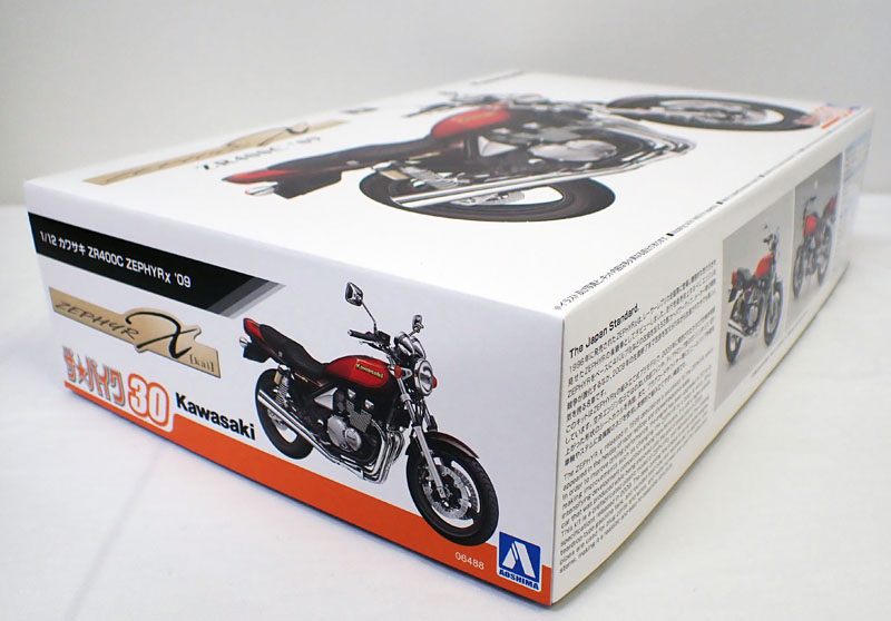 aos-bk30 1/12 カワサキ ZR400C ZEPHYRχ '09 アオシマ No.30