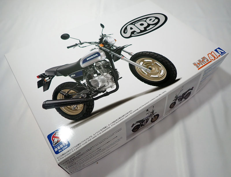 1/12 ホンダ HC07 エイプ100 デラックス '08 アオシマ No.41	アオシマ 1/12 プラモデル