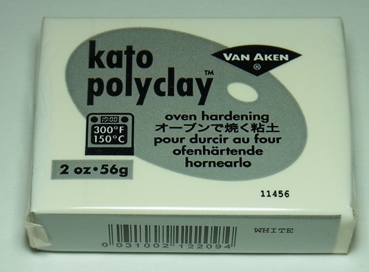 bp1038 オーブン樹脂粘土 ケイトポリクレイ  ホワイト Poly Clay