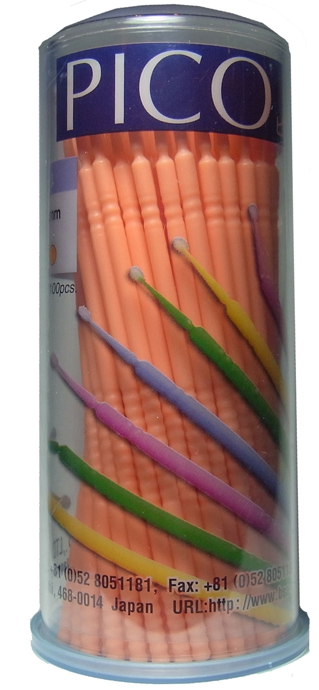 bp785 picoマイクロブラシ（L）オレンジ　2.0ｍｍ 　100本入り（100ｐｃｓ）
