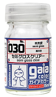 G030  セミグロスクリアー　semi gloss clear 半光沢 semigloss　15ml 　