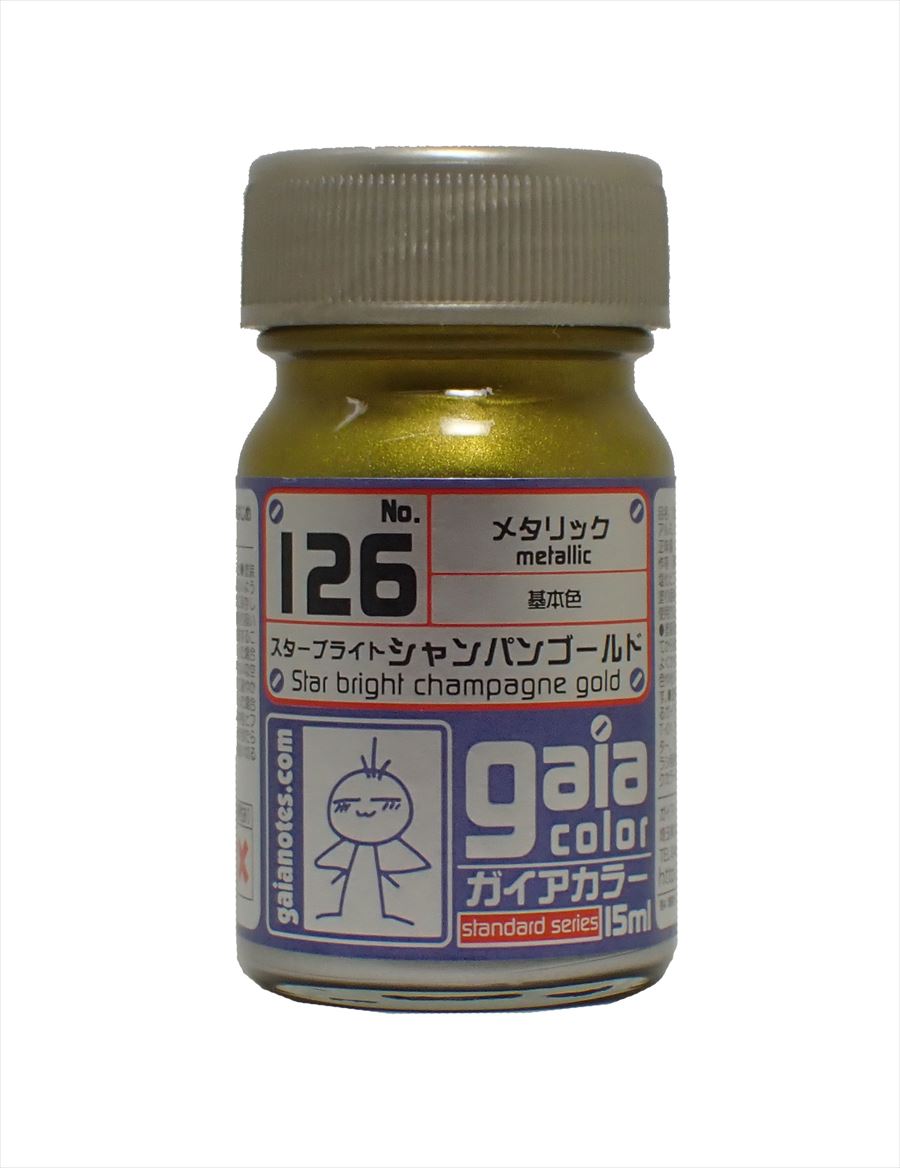 G126 スターブライト シャンパンゴールド メタリック 15ml
