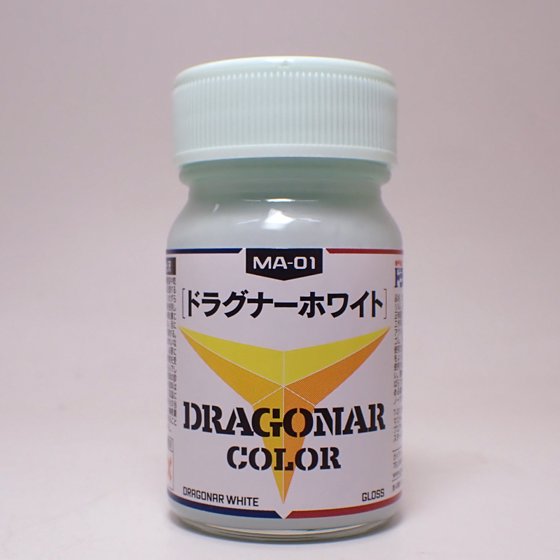 MA-01 ドラグナーホワイト 15ml ガイアノーツ ラッカー 塗料 プラモデル 機甲戦記ドラグナー