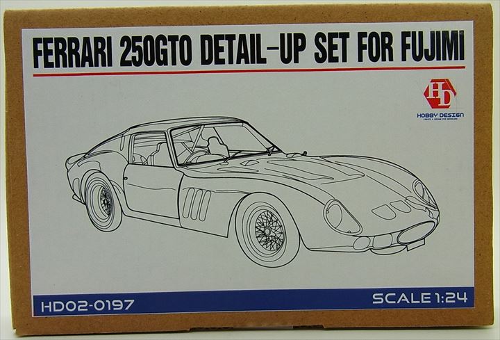 HD02-0197 1/24 FERRARI 250GTO DETAIL UP SET(forFUJIMI）