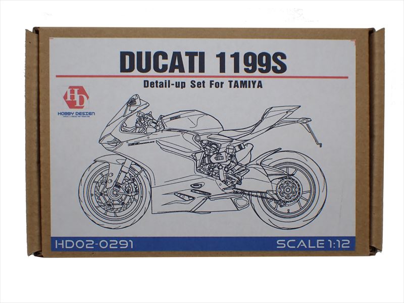 HD02-0291 1/12 Ducati 1199 Panigale S Detail-up Set For T （PE+Metal parts+Resin）