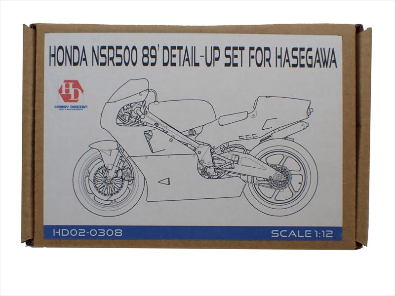 HD02-0308 1/12 Honda NSR500 "1989 WGP500 Champion"  For H （PE+Metal parts+Resin+Decals）