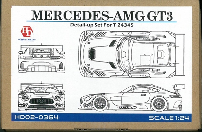 hd02-0364 1/24 メルセデス AMG GT3 ディティールアップセット (タミヤ対応)