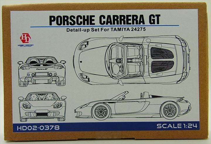 HD02-0378 1/24 PORSCHE CARRERA GT DETAIL UP SET(forTAMIYA）