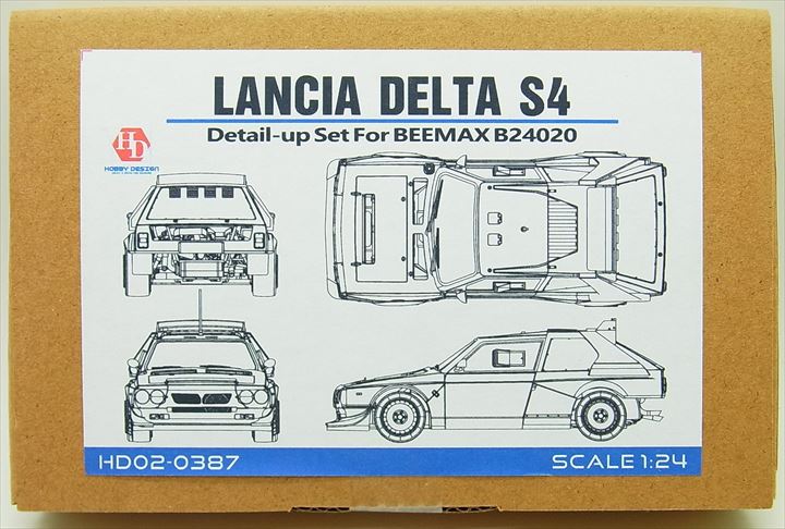 HD02-0387 1/24 LANCIA DELTA S4(For.BEEMAX B24020)   【HOBBY　DESIGN】