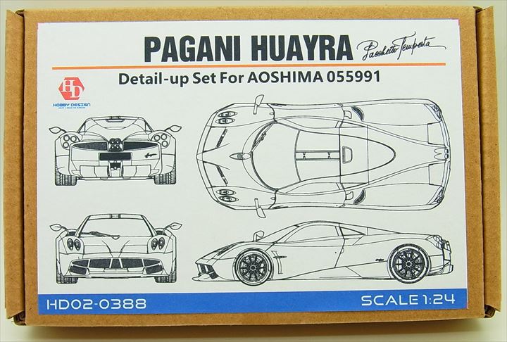 HD02-0388 1/24 PAGANI HUAYRA (For.A055991)   【HOBBY　DESIGN】