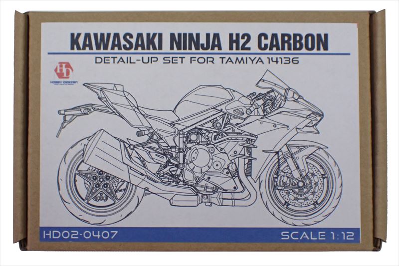 HD02-0407 KAWASAKI NINJA H2 CARBON  (ForT 14136)