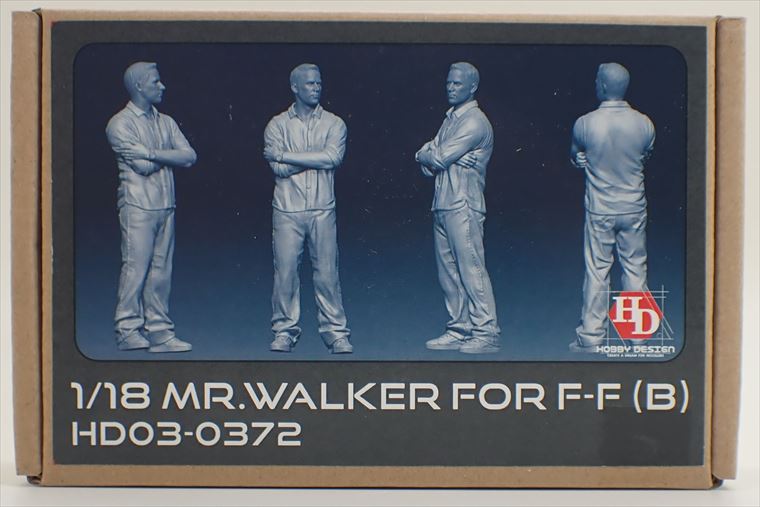 HD03-0372  1/18 Mr. WALKER (ブライアン・オコナー) フィギュア (B)　Hobbydesign