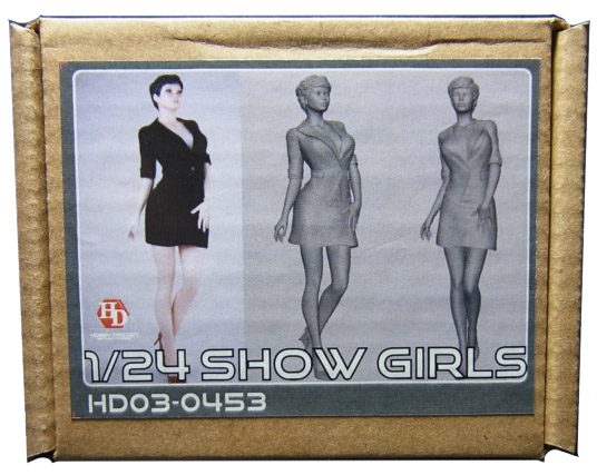 HD03-0453 1/24 ショーガールフィギュア　Show Girls（G）　Hobbydesign